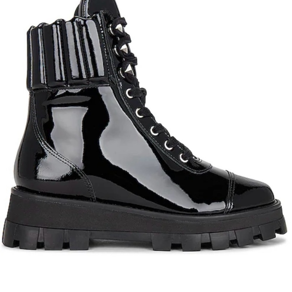 Schutz Sutton Patent Leather Women's Bootie